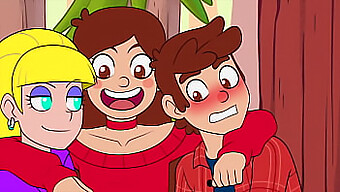 Pornô De Desenho Animado De Parody Com Lambidas E Cavalgadas: Inspirado Em Gravity Falls