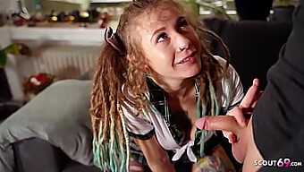 Julia Juice, A German Girl With Dreadlocks, Gets Seduced And Fucked By Her Teacher In A Homemade Video