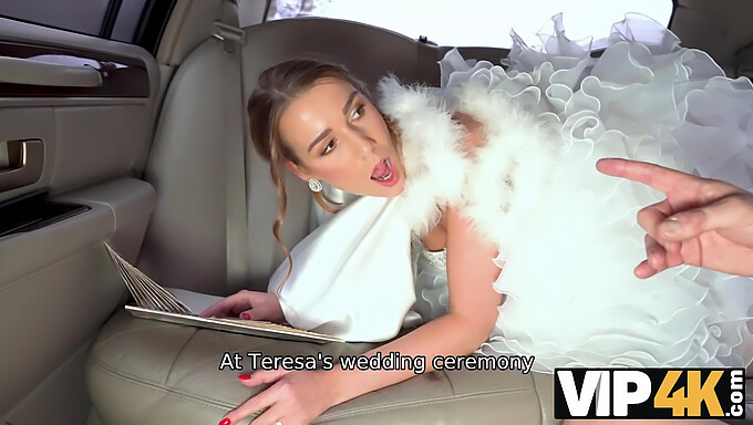 Hd Video Of A Cheating Bride Getting Fucked In A Car On Her Wedding Day