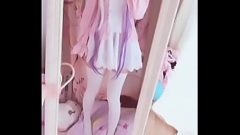 Masturbasi Solo Cosplay Kanna