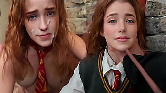 Hermione Granger'S Natural Tits And Rough Sex In Pov