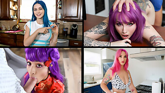 Cute Girls Indulge In Roleplay Fantasies In High-Quality Compilation