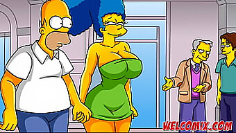 Get A Glimpse Of The Sexiest Milf In Town! The Simptoons Parody In Cartoon Form