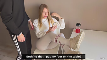 Babe With Feet Fetish Gets Punished For Being Insolent