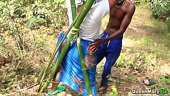 Si Cantik Kulit Hitam Yang Sebenarnya Terikat Dan Diperkosa Dengan Keras Di Hutan.