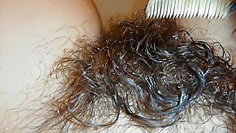 Close-Up Of A Hairy Clit In An Underwater Amateur Video