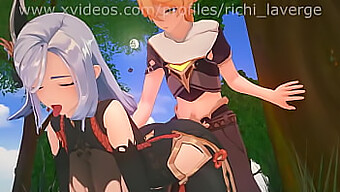 Nanas Aux Gros Seins En Lingerie Et Positions De Cowgirl Dans Une Compilation 3d