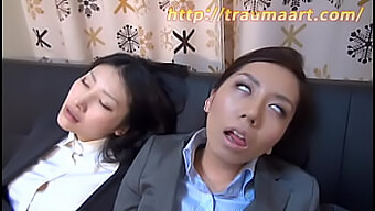 Japanese Beauty Hypnotic'S Interview Turns Into A Catfight In This Free Video