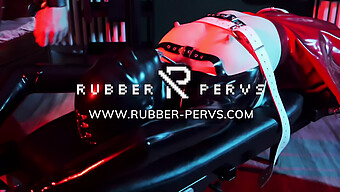 Latex And Dildo: A Masturbation Experience In The Rubber Clinic