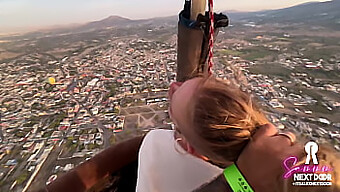 Intense Lovemaking At Dawn (Conclusion In-Mouth) In A Hot Air Balloon Near Pyramids